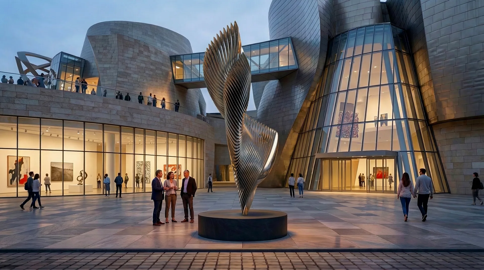 Sculpture Plaza